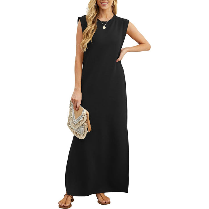 Abito Maxi da Spiaggia con Tasche
