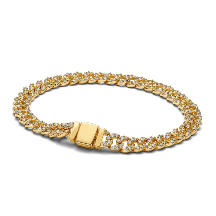 Cubana | Bracciale cubano in moissanite