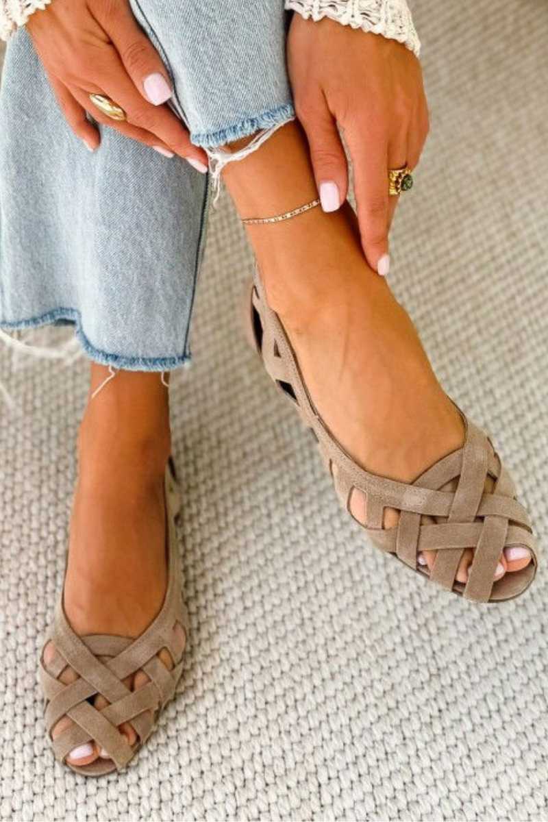 Caterina Sandali Intrecciati Colorati Comfort