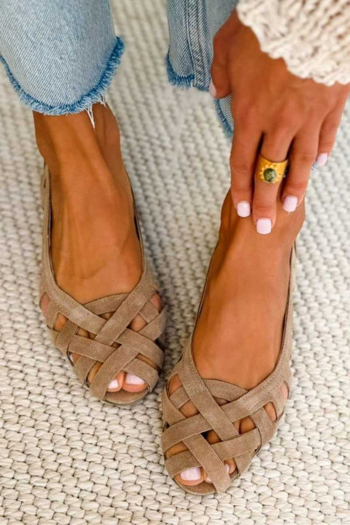 Caterina Sandali Intrecciati Colorati Comfort
