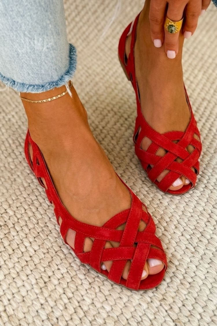 Caterina Sandali Intrecciati Colorati Comfort