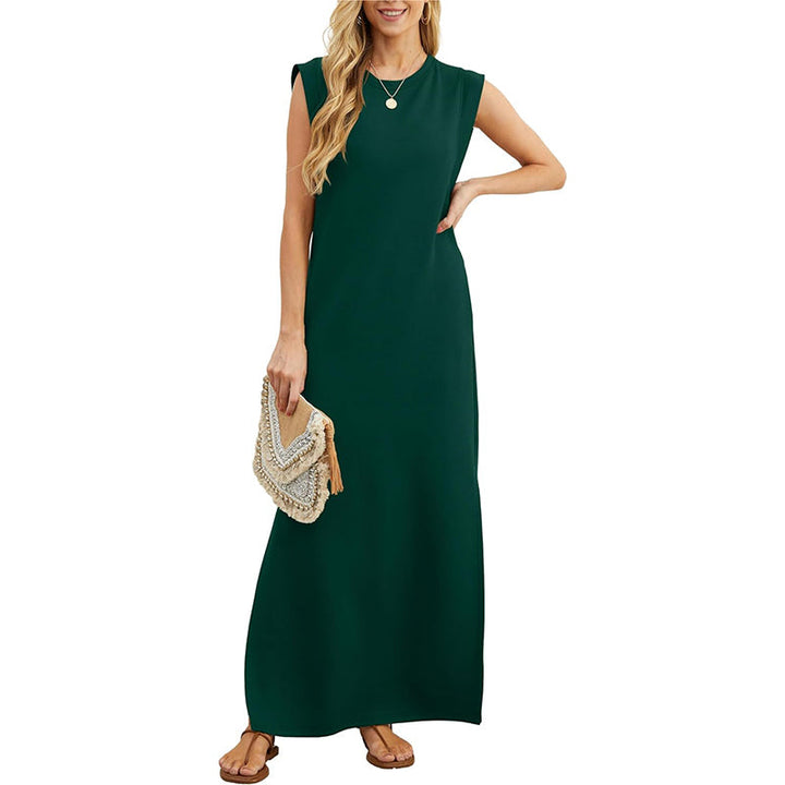 Abito Maxi da Spiaggia con Tasche