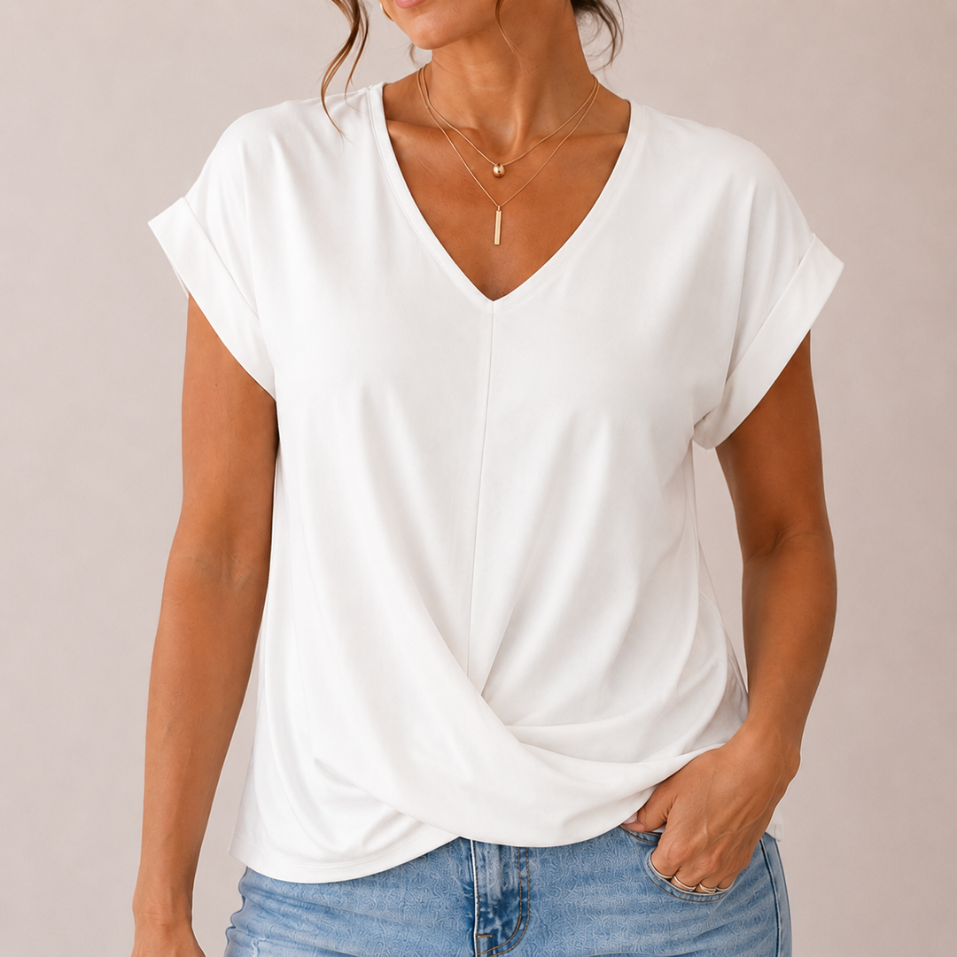 Giulia | Blusa Incrociata Morbida