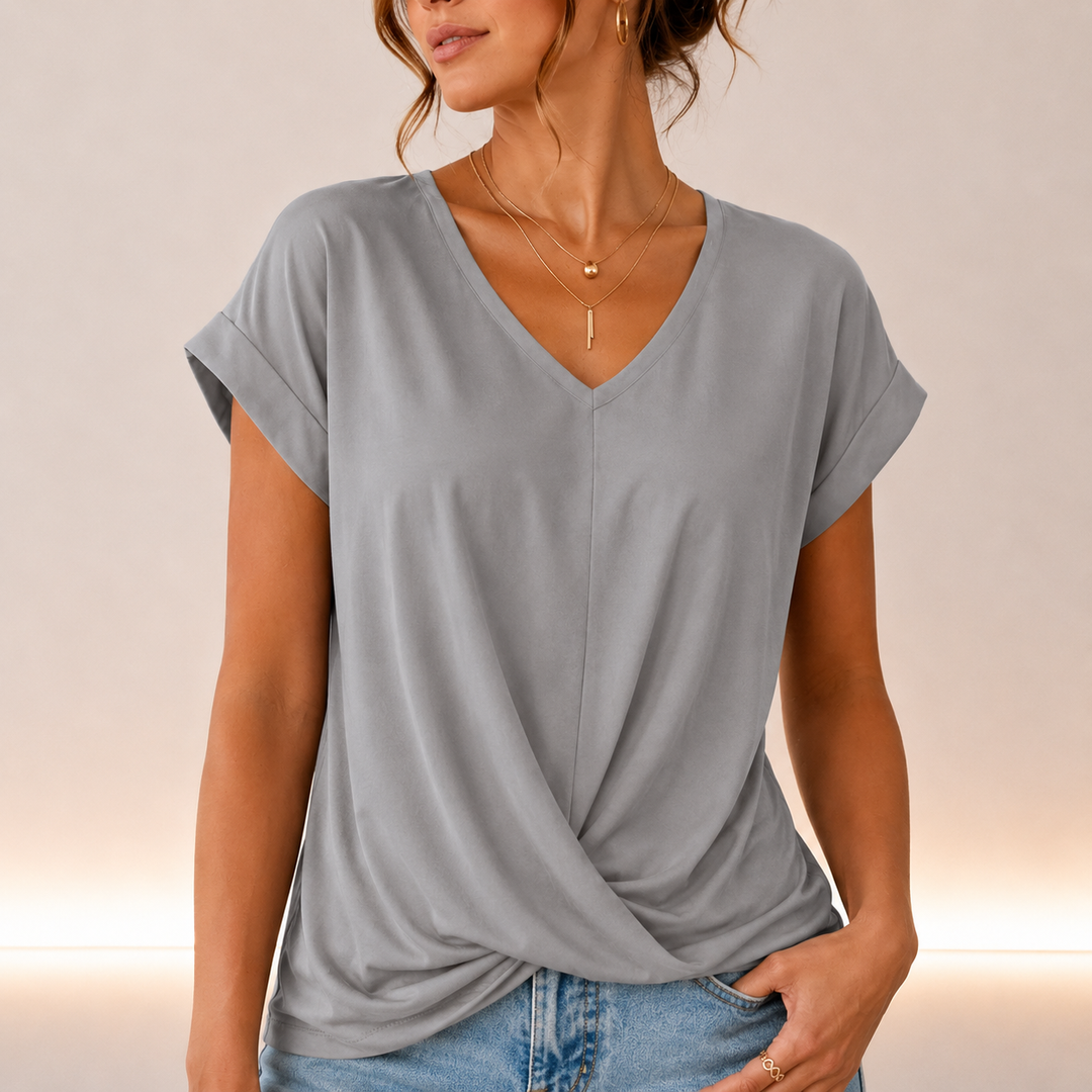 Giulia | Blusa Incrociata Morbida