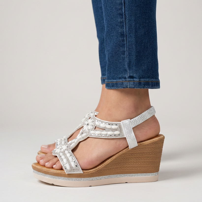 Eden - Sandalo Donna con Zeppa