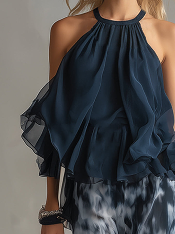 Celeste – Completo fluido elegante e leggero