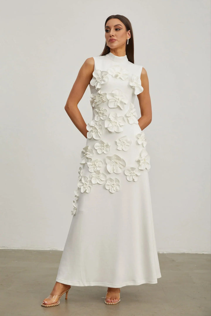 Maxi abito floreale Vivienne