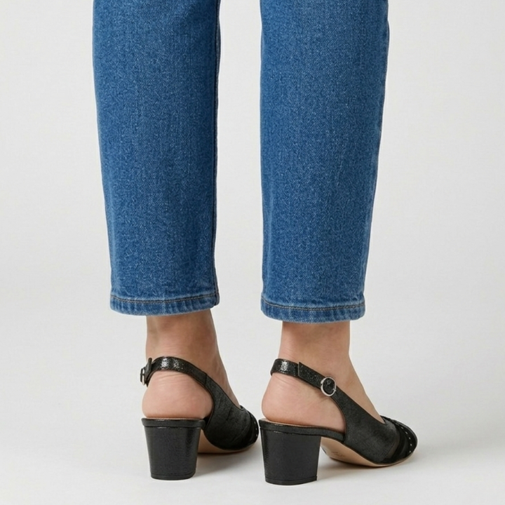 Fiamma - Sandalo comoda Donna con tacco