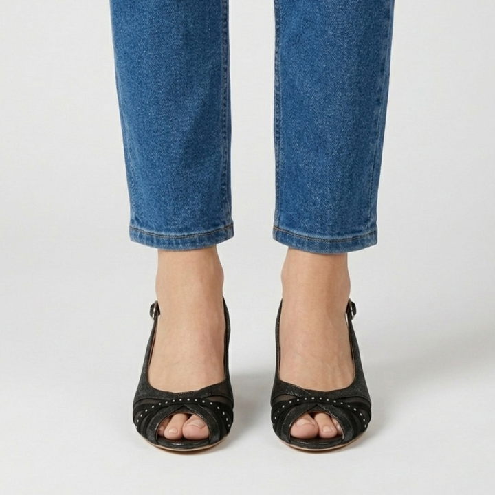 Fiamma - Sandalo comoda Donna con tacco