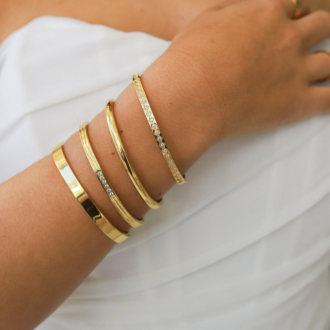 Gioia | Bracciale rigido elegante