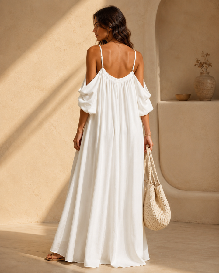 Lovia | Elegante Abito Maxi con Spalle Scoperte
