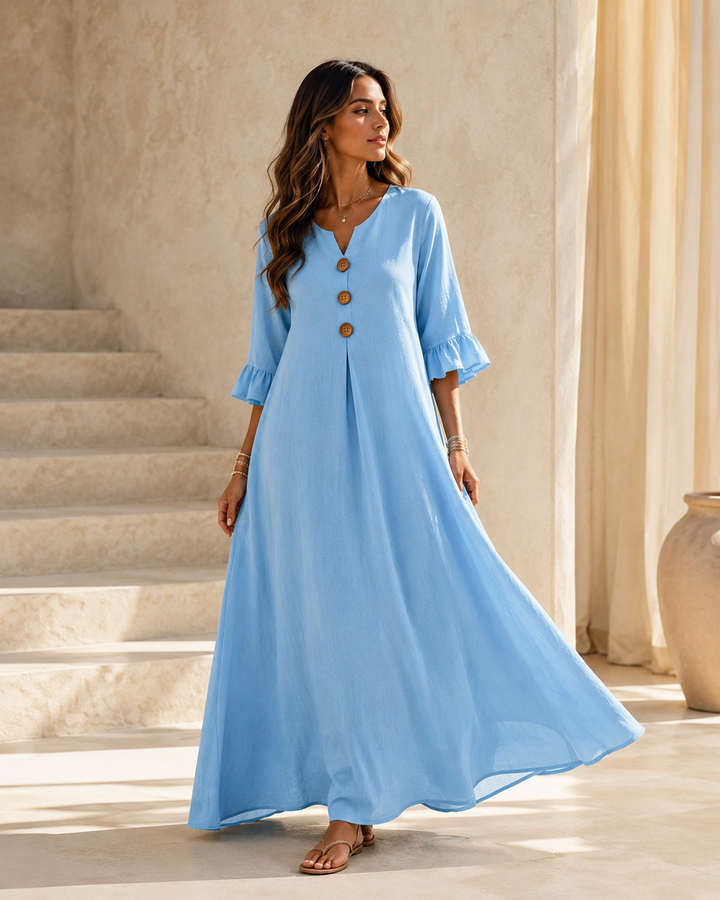 Nea | L’abito maxi che unisce comfort ed eleganza naturale