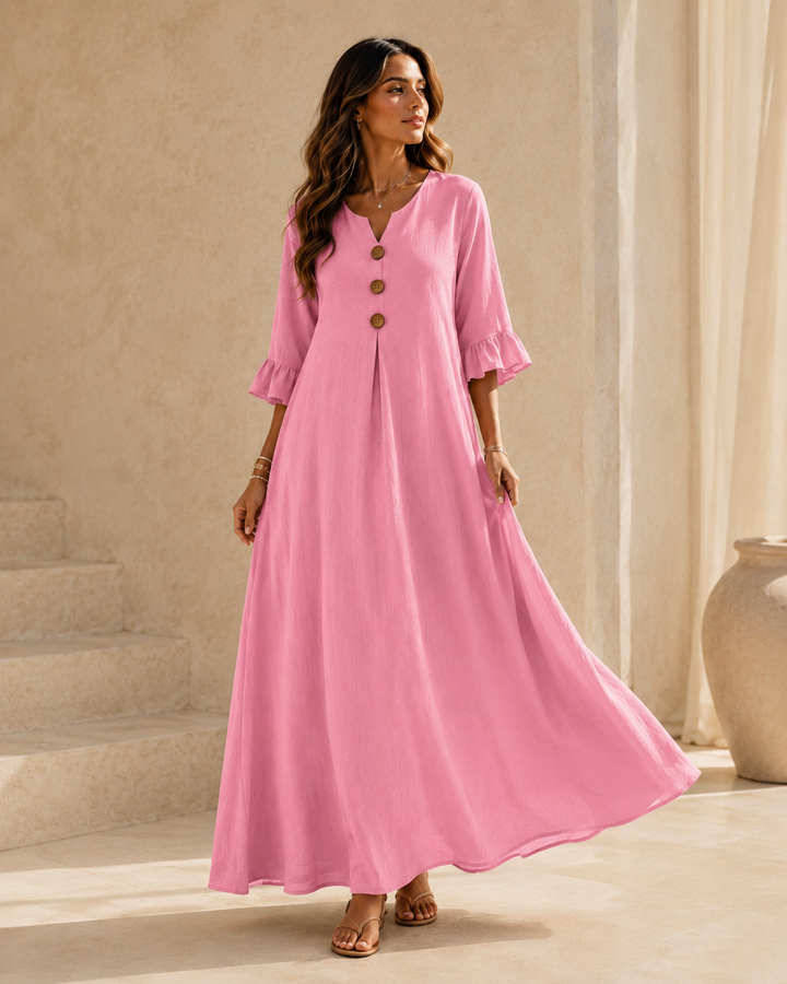 Nea | L’abito maxi che unisce comfort ed eleganza naturale