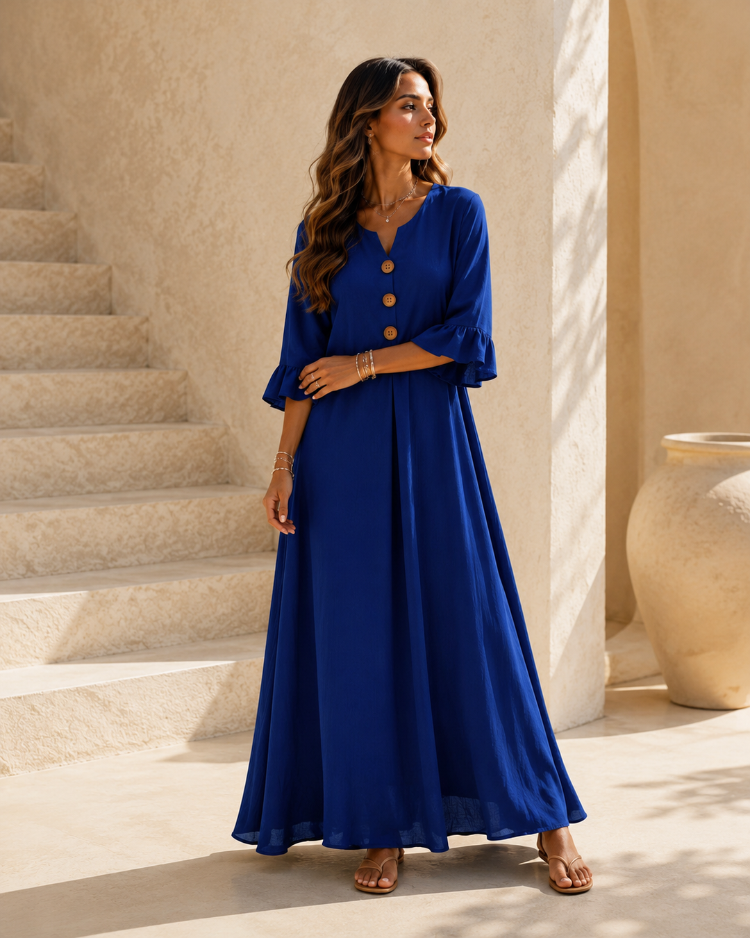 Nea | L’abito maxi che unisce comfort ed eleganza naturale