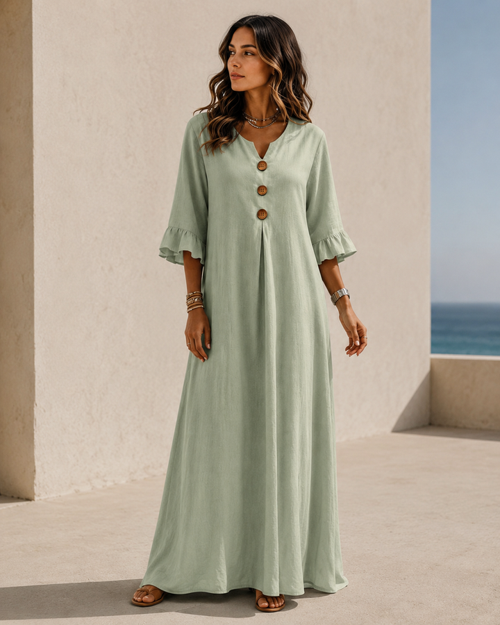 Nea | L’abito maxi che unisce comfort ed eleganza naturale