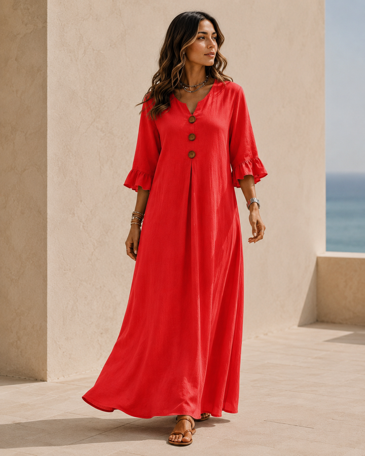 Nea | L’abito maxi che unisce comfort ed eleganza naturale