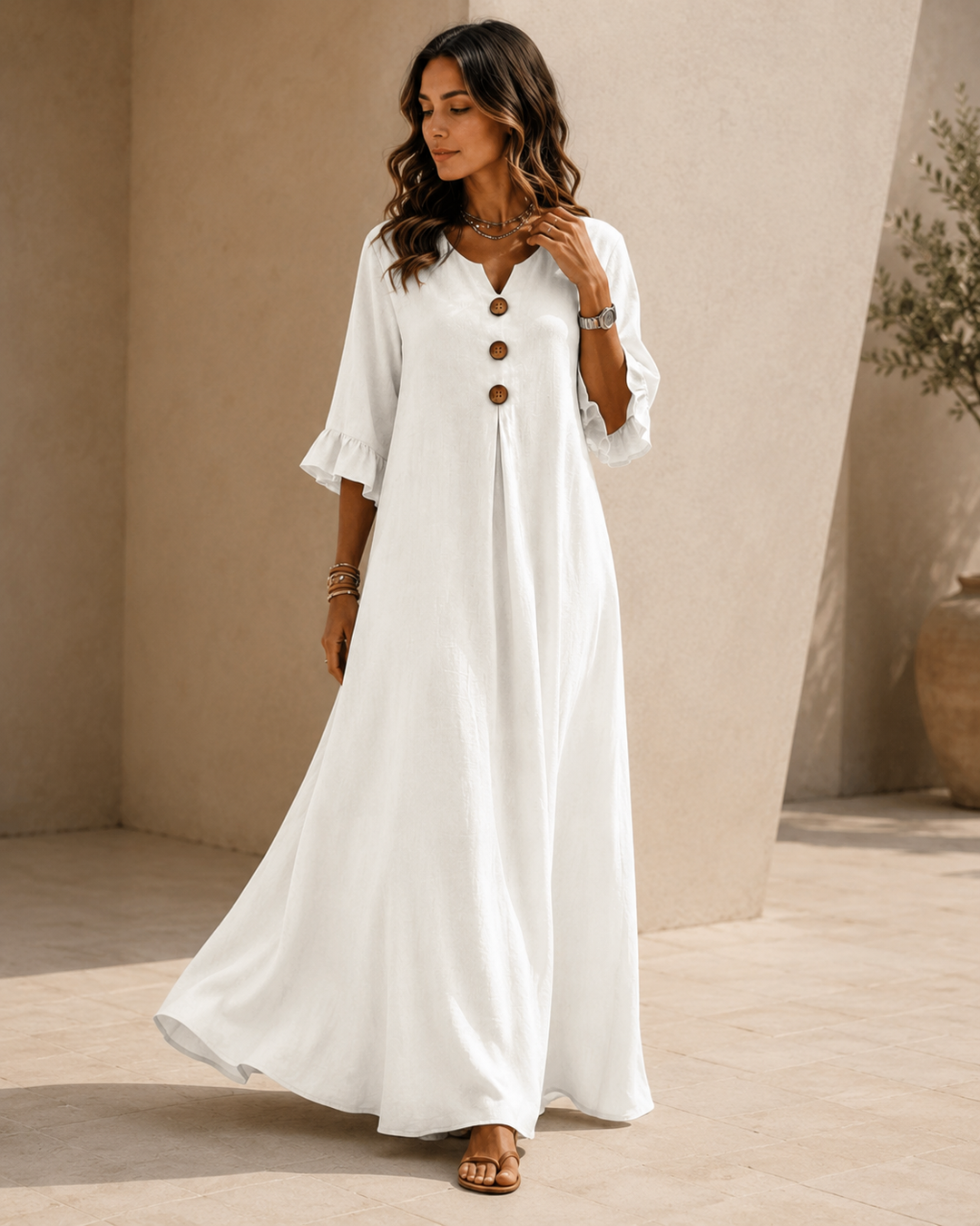 Nea | L’abito maxi che unisce comfort ed eleganza naturale