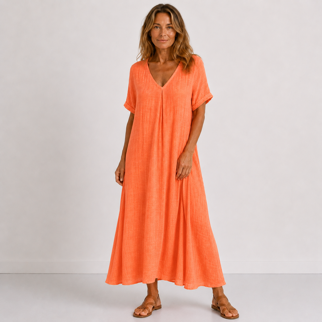 Isadora | Abito Maxi Fluido