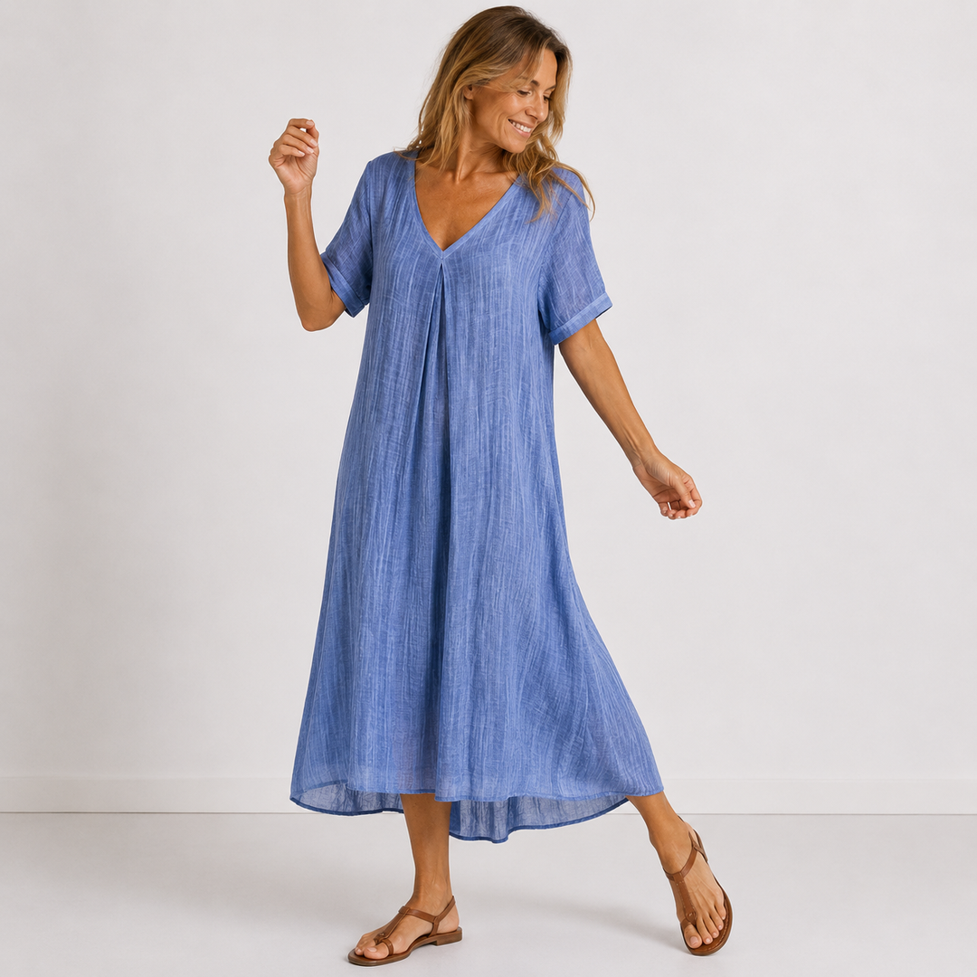 Isadora | Abito Maxi Fluido