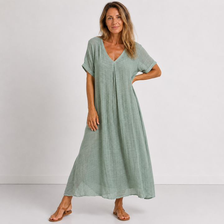 Isadora | Abito Maxi Fluido