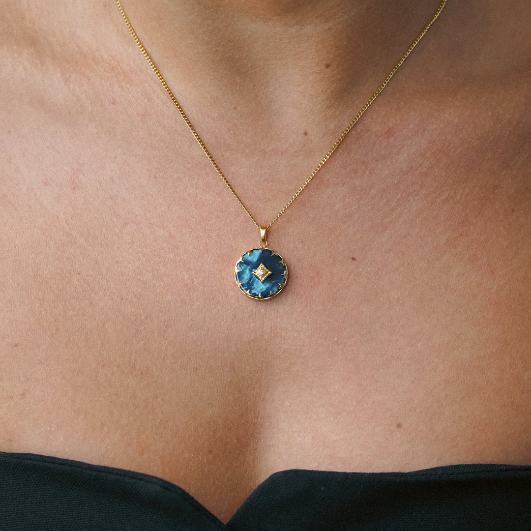 Notturna | Collana dorata placcata oro