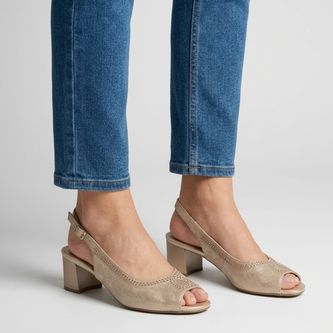 Emilia - Sandalo Donna con Tacco