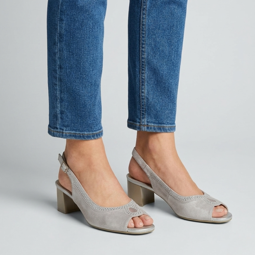 Emilia - Sandalo Donna con Tacco