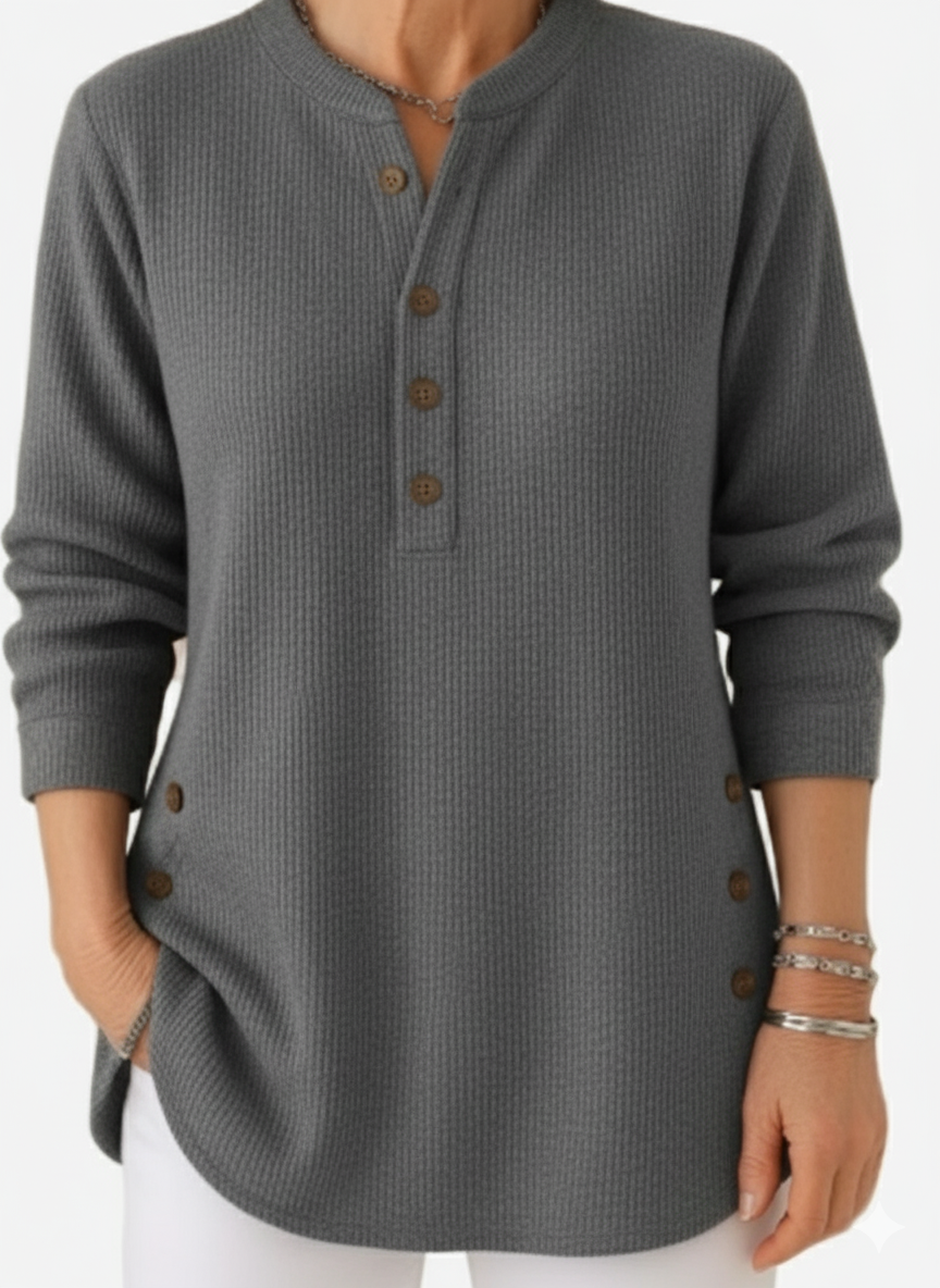 Cristina – Blusa da donna con bottoni