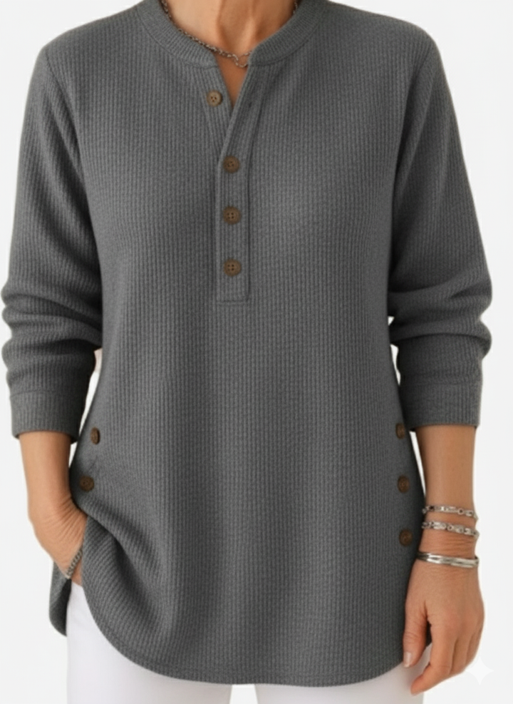 Cristina – Blusa da donna con bottoni