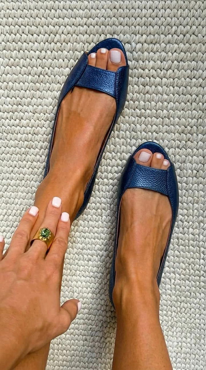 Adelina Sandali Dorati Comfort Chic