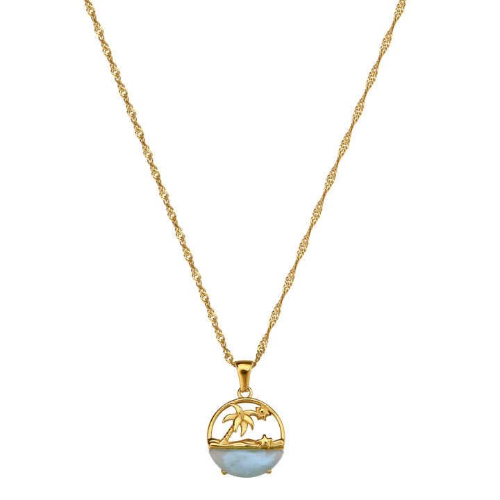 Isolina | Collana dorata placcata oro