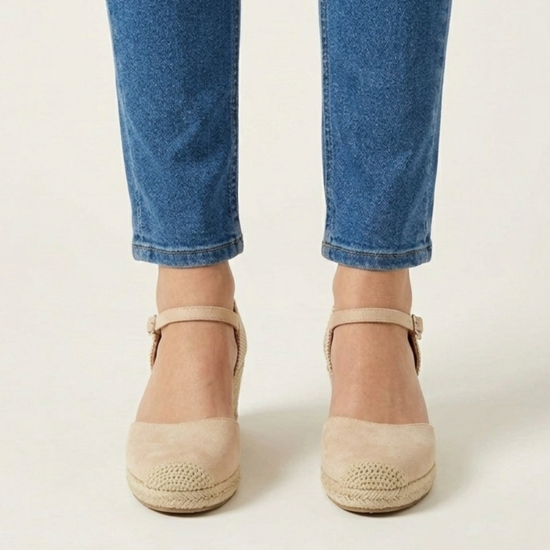 Giada - Sandalo Donna con Zeppa