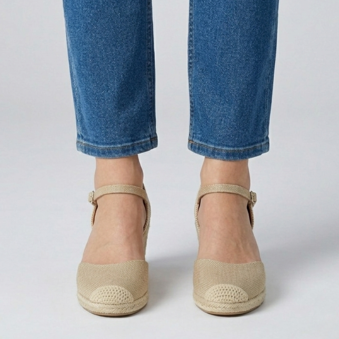 Giada - Sandalo Donna con Zeppa