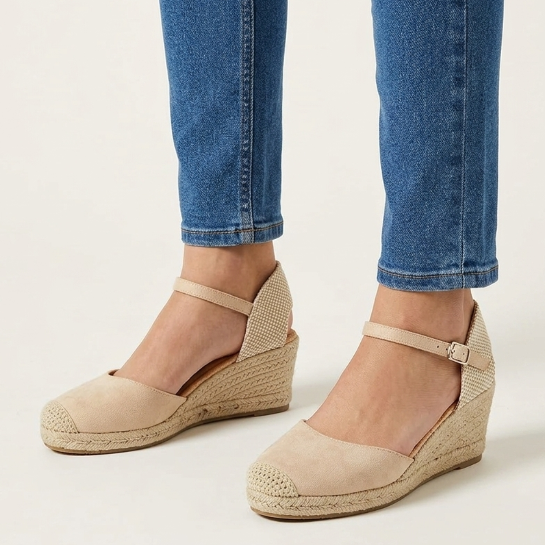 Giada - Sandalo Donna con Zeppa