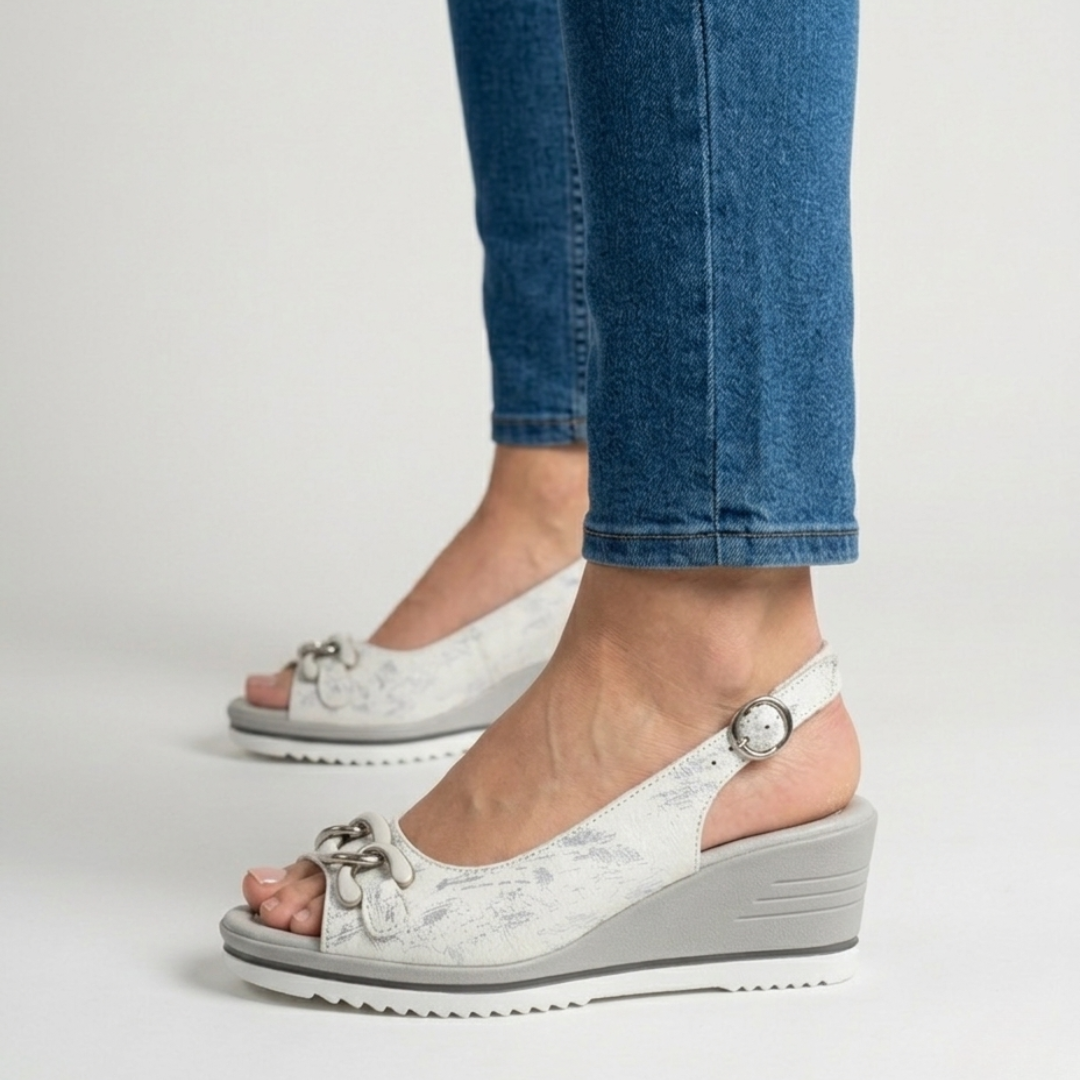 Giulia - Sandalo Donna con Zeppa