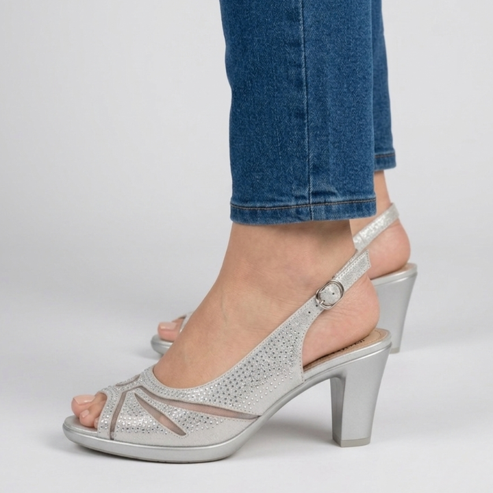Namia - Sandalo Donna con Tacco