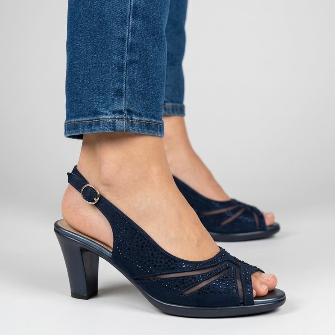 Namia - Sandalo Donna con Tacco