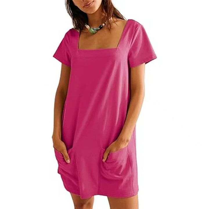 Abito T-Shirt con Tasche