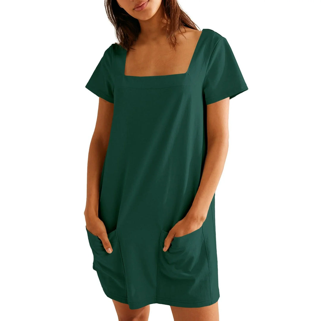 Abito T-Shirt con Tasche