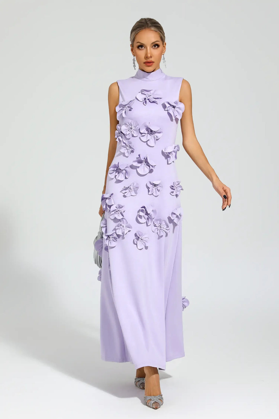 Maxi abito floreale Vivienne
