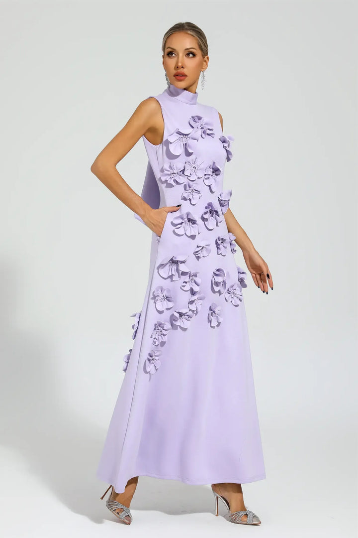 Maxi abito floreale Vivienne