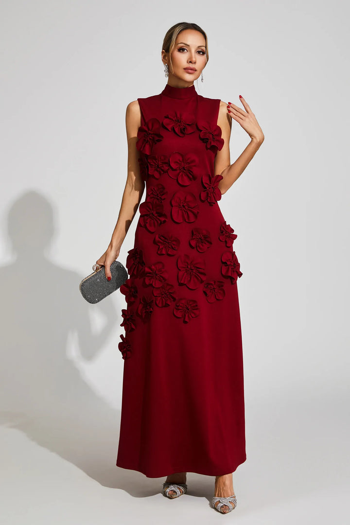 Maxi abito floreale Vivienne