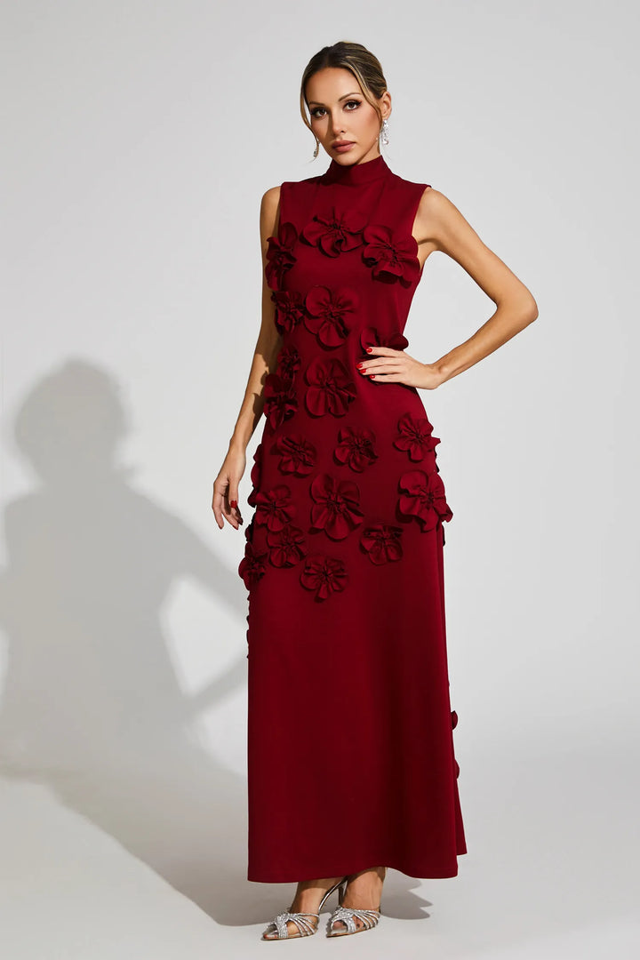 Maxi abito floreale Vivienne