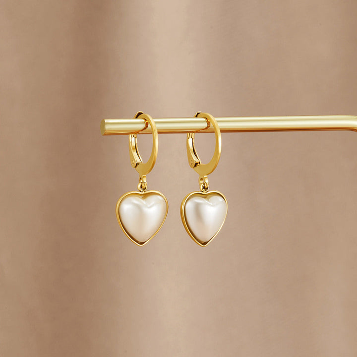 Creole cuore con perla