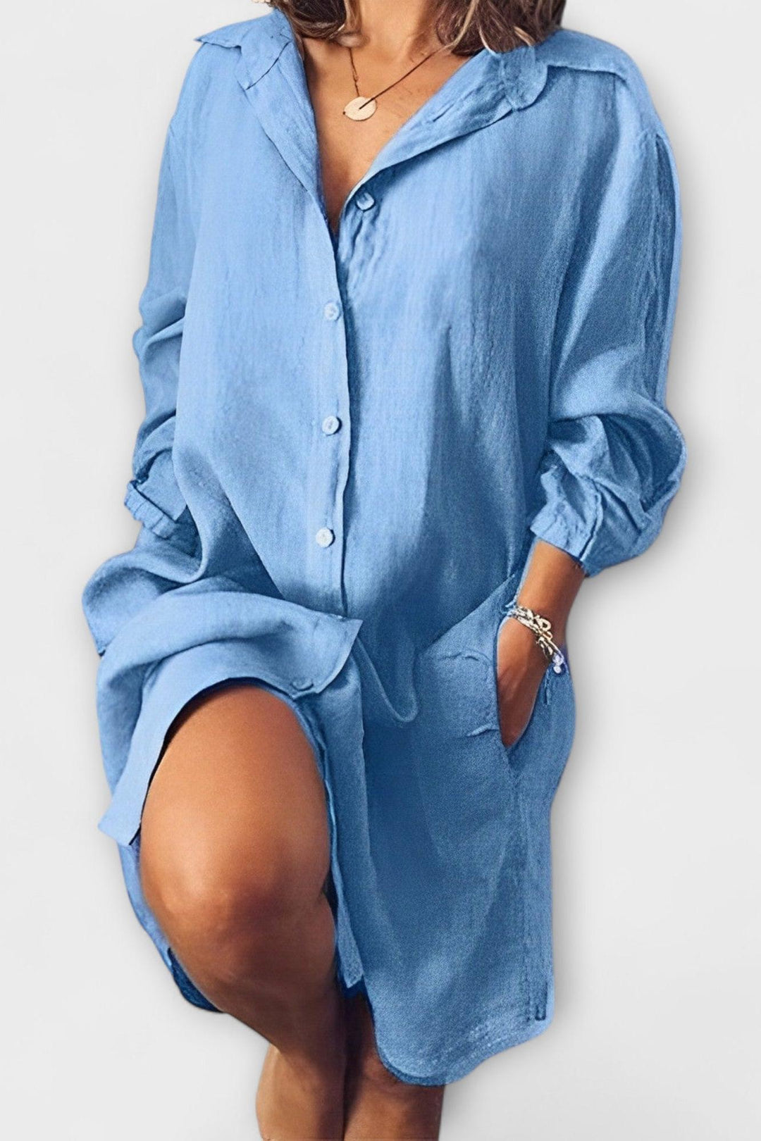 Margherita – Camicia di lino elegante