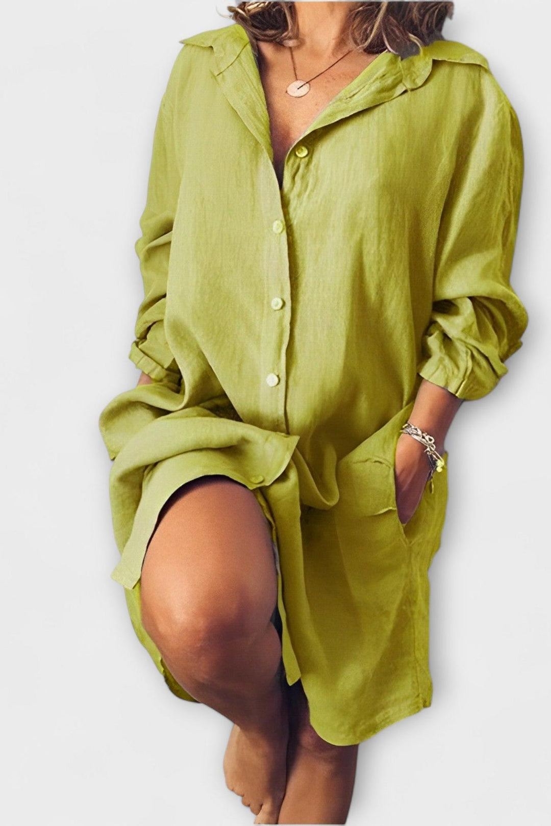 Margherita – Camicia di lino elegante