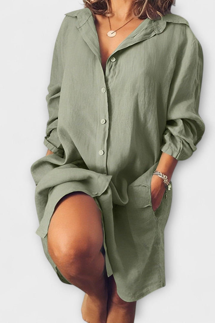 Margherita – Camicia di lino elegante
