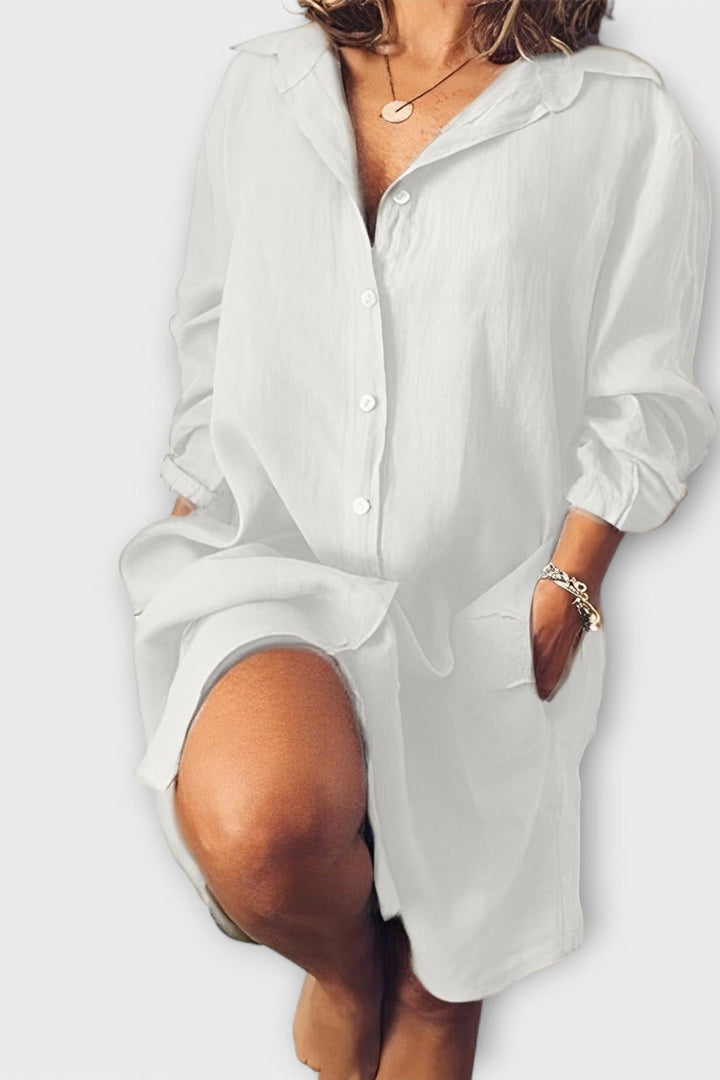 Margherita – Camicia di lino elegante