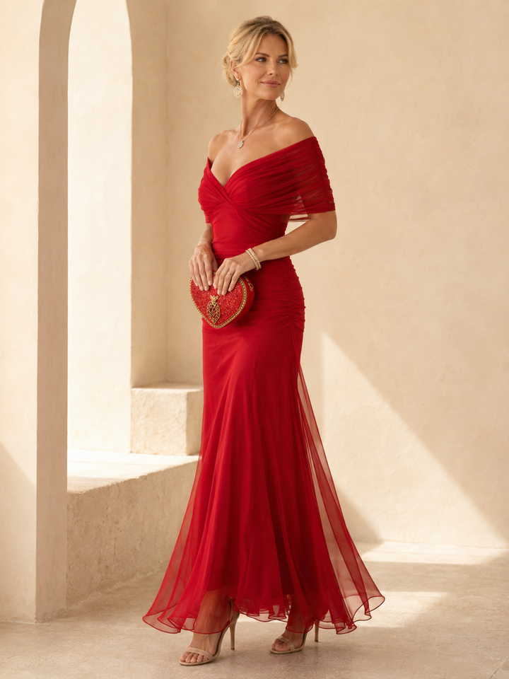 Lydia | Abito Maxi con Spalle Scoperte