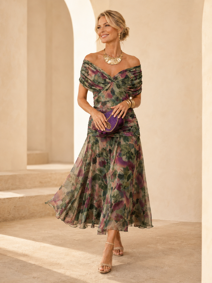 Lydia | Abito Maxi con Spalle Scoperte